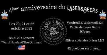 4ème anniversaire du Laser&Beers