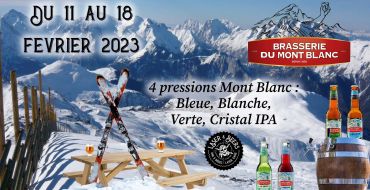 Semaine Brasserie du Mont Blanc au Laser&Beers