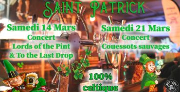 Saint Patrick 2020 - 2 week-ends