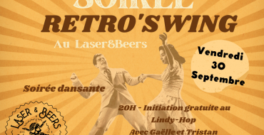 Soirée Swing au Laser&Beers le vendredi 30 septembre dès 20h