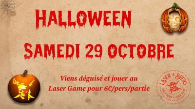 Halloween 2022 au Laser&Beers
