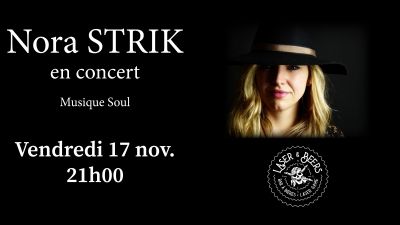 Concert Nora Strik au Laser&Beers