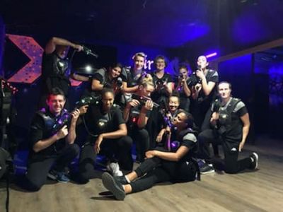 Team Bourges Basket au Laser Game